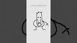 Don't Gum Cursed Frames #flipnote #animation
