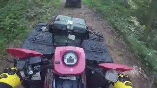 Spearhead Trails, (Mountain View Trail) Coeburn VA side. PART 1. #Polaris #Sportsman #fourwheeler