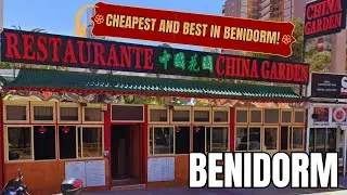 We Try The BEST Chinese Restaurant In BENIDORM China Garden! I was SHOCKED!
