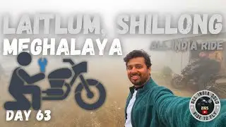 Service Day at Keating Rd  Shillong | Laitlum Canyon Ride in Heavy Fog | Meghalaya