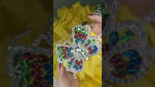 Stunning Yellow Belly Dance Costume &ldquo;Tender Butterfly&rdquo;
