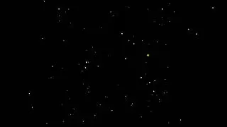 4K Fireflies / Firefly Effect - Black background then green screen