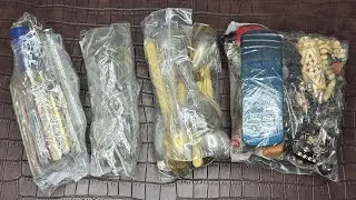 Купил 4 пакета винтажной неизвестности в поисках дорогих предметов #распаковка #находки #коллекция