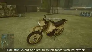 Battlefield 4 - M2 SLAM + Dirt Bike + Ballistic Shield / long shot with HT-95 Levkov