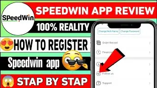 Speedwin में New Account कैसे बनाए? Step-by-Step #speedwin #fastwin #acewin #colortrading