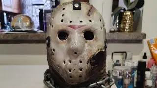 Jason Voorhees mask review (Rubies deluxe part 7 mask )