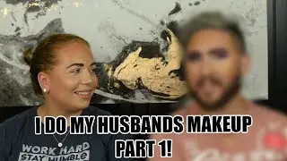 I DO MY HUSBANDS MAKEUP!! | Molly Marie