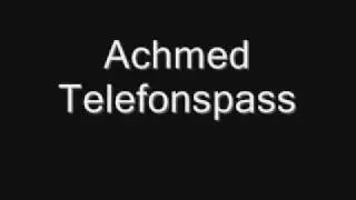 Achmed Telefonspass  AOL Hotline