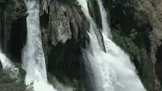 4 Hours Waterfall Sounds for Deep Sleep 😴 | Relaxing Waterfall + Brown Noise | Stress Relief
