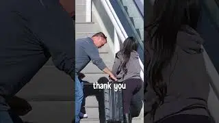 Pregnant Woman Carrying Heavy Suitcase! 🥺 #trending #viral #tiktok #socialexperiment #shorts