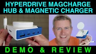 HyperDrive Flex MagCharge Hub USB-C HDMI SD MagSafe iPhone iPad MacBook PC