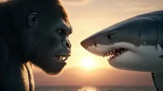 Shark VS Kong Epic Battle 🦈 🐵