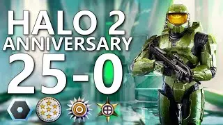 Halo 2 Anniversary 4K 25 - 0 Gameplay w/ Killimanjaro - Halo MCC