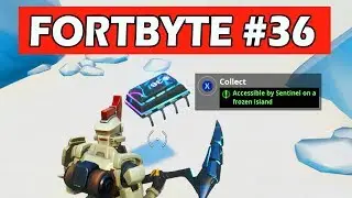 Доступно для Сентинеля на Замороженном острове &mdash; локация Fortnite № 36 &mdash; испытание 9-го сезона Fortnite
