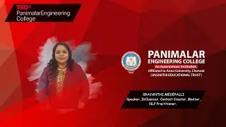 Igniting passion: Live life your way! | Sravanthi Medepalli | TEDxPanimalarEngineeringCollege