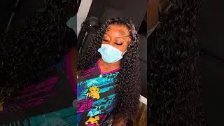 #shortsvideos Exclusive First Look At Water Wave Full Frontal HD Lace Wig