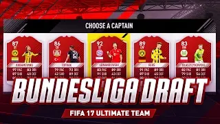 FIFA 17 - BUNDESLIGA DRAFT!