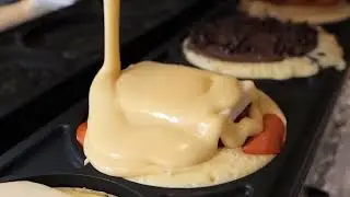 Gold coin burning machine. Gold coin waffle machine.