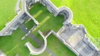 Mussenden Temple (aka Dragonstone from GOT) by Drone