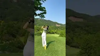 Elite Swing on a Scenic Course 🏞️ | Golf Like a Pro