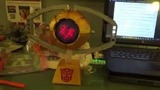 My Light Up 3D Printed Autobot Matrix Of Leadership I Bought from Tfcon Chicago 2025