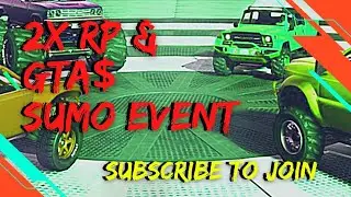 GTA V 2x RP & Money event Sumo  with exoticmarshyy! Anyone can join | PS4 #Live #PS4 #GTAV