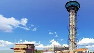 Skyscraper at SkyPlex Orlando World's Tallest Roller Coaster Announcement