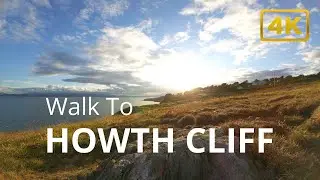🌿 Walk to Howth Cliff, Dublin, Ireland in 4K | Scenic Cliff Walk After Rain 🌿
