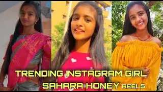 Sahara honey Instagram reels back 2 back || Instagram trending girl sahara honey #trending