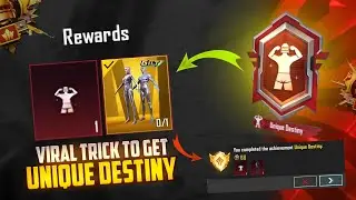 🔥 How to Get UNIQUE DESTINY Title 😱 | New Viral Trick | BGMI 🔥