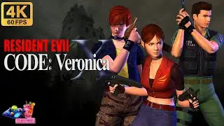 Resident Evil Code: Veronica X l A Rank l 4K 60 FPS l Full Playthrough l NO COMMENTARY