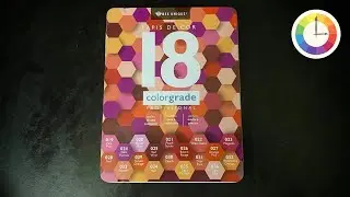 L&aacute;pis de cor BEE UNIQUE Color Grade Profissional 18 cores - Kit 02