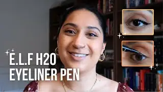 Eyeliner Pen Review | Does the &pound;7 Elf H2O Proof Eyeliner Actually Work? | Makeup Game = CHANGED