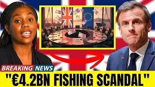 Kemi Badenoch OBLITERATES Macron over &euro;4.2bn fishing rights scandal at G7 summit