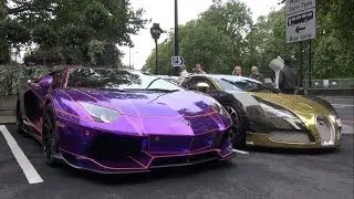 Arab Supercars back in London for EID!!