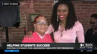 CBS: Tai Abrams Talks On 'AdmissionSquad' Getting More Minority Students Into Elite High Schools