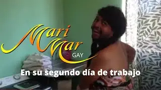 Marimar Gay en su segundo d&iacute;a de trabajo (Henry Carrera)