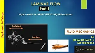 Laminar flow part1 #fm #som #appsc #tspsc #ssc #civilengineering #civilindex