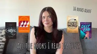 I read 16 books in 2025, let's chat about them!