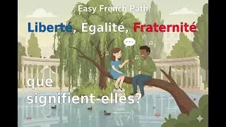 Libert&eacute;, &Eacute;galit&eacute;, Fraternit&eacute; : Le VRAI Sens de la Devise Fran&ccedil;aise | Podcast |  Learn French (B1)