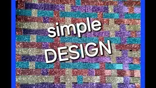 Diy paper strips design craft 