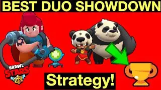 THIS STRATEGY WILL ALWAYS LET YOU GAIN TROPHIES IN DUO SHOWDOWN! - FT. MMJRS - Brawl Stars
