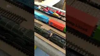 1970 Hornby Triang and coaches. #modeltrain #hornbyrailways #train #shorts #railway