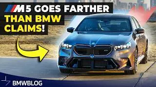 How Many Electric Miles in the New 2025 BMW M5?