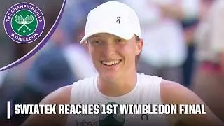 Iga Swiatek on the emotions of heading to FIRST Wimbledon final: &lsquo;I never dreamt this was possible!&rsquo;