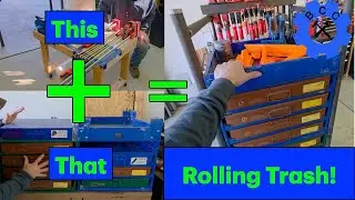 Clamp and Screw Storage system