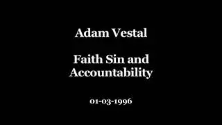 Faith Sin and Accountability