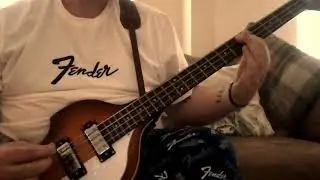 'Fate Of Ophelia' by Taylor Swift Bass cover on Hofner Ignition