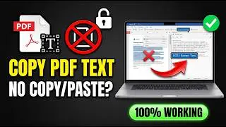 How to Copy Text from a PDF when Copy/Paste Don't Work