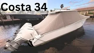 Чехол для лодки Costa 34 — это простой и быстрый в использовании чехол, изготовленный на заказ! М...